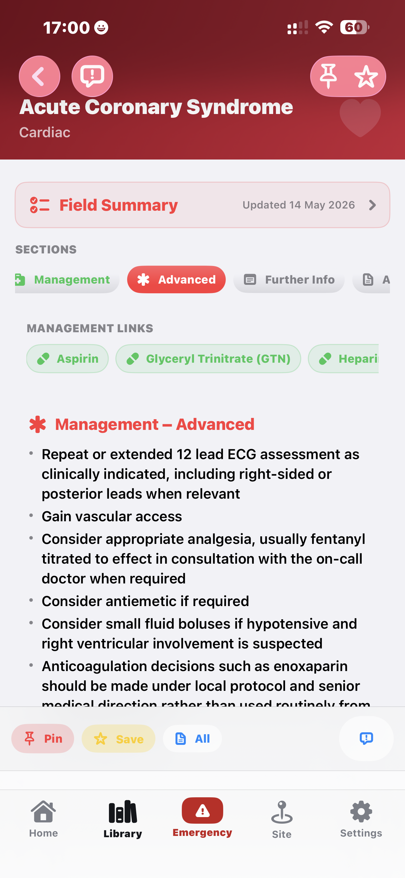 ACS guideline detail