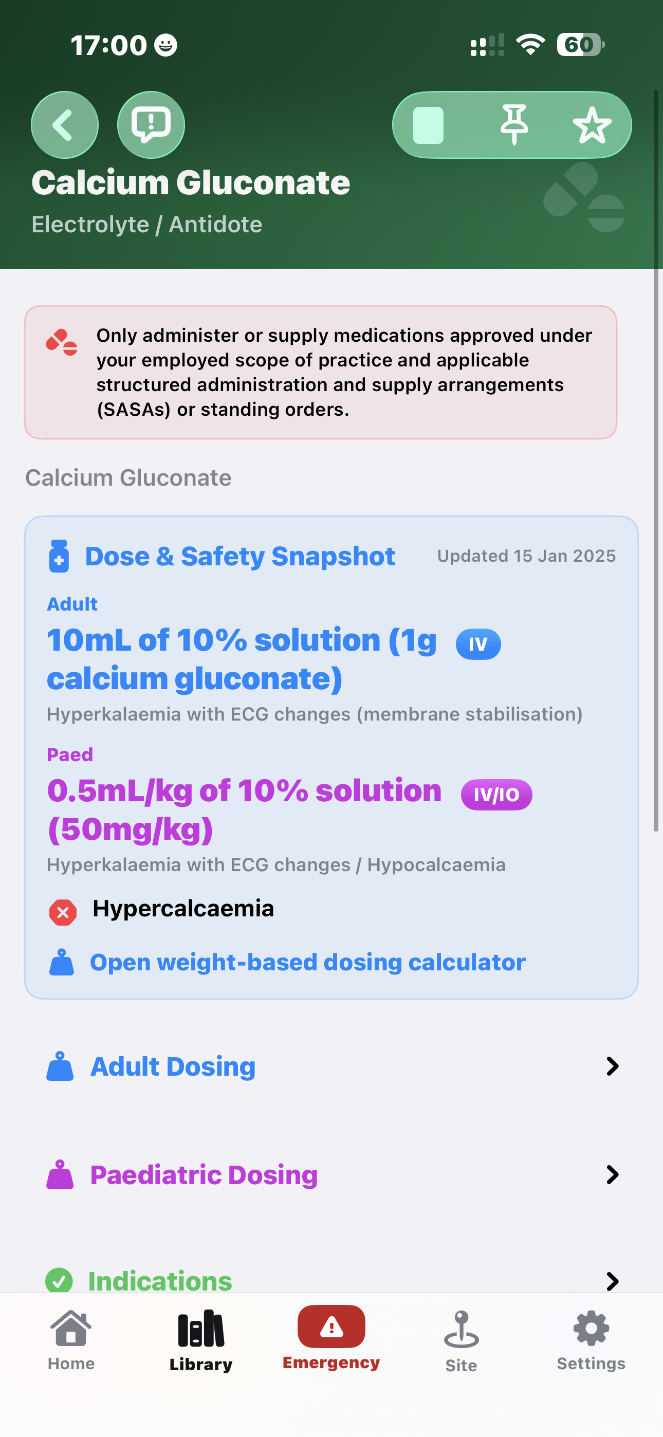 Medication detail